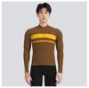 Áo dài tay NENK Men's ELITE Plain LS Jersey - màu nâu