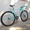 Xe Fixed Gear cơ bản Khung thép tay cong