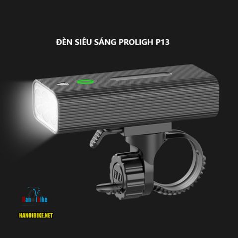 Đèn pin siêu sáng 3 pha P13 Bike light