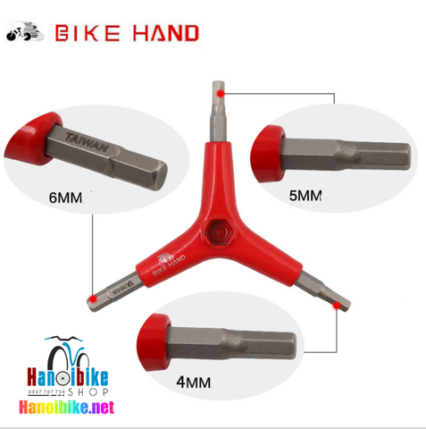 Lục năng 3 cạnh bike hand