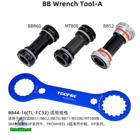 Tool tháo trục rỗng Toopre TL FC 25 cho xe đạp