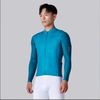 Áo đạp xe dài tay NENK ELITE màu xanh Plain LS Jersey Kline