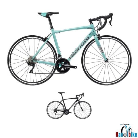 Xe Road Bianchi Nirone 7 khung nhôm bộ Group Shimano 105