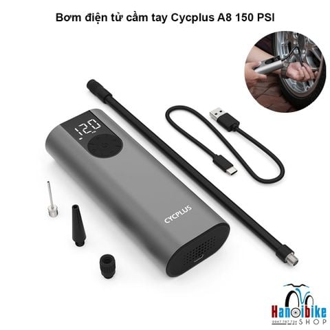 Bơm điện tử cầm tay Cycplus A8 150 PSI