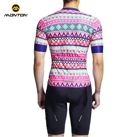 Áo đạp xe ngắn tay Monton Rider Bohemian