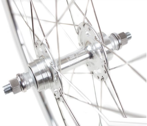 Vành fixed gear Hub Novatec bạc Zin