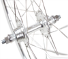 Vành fixed gear Hub Novatec bạc Zin