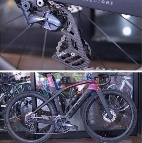 Tay đề carbon Race Works cho shimano