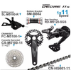Bộ group Shimano Deore M5100 1x11 speed không có phanh dầu
