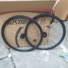 Vành road nhôm Retrospec CB38 phanh đĩa 6 ốc may ơ nhôm đen