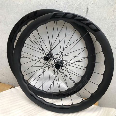Vành Road carbon EOZO phanh đĩa thả trục lớn hub nhôm eozo