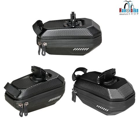 Túi gắn cọc yên xe đạp cứng chống nước cực tốt