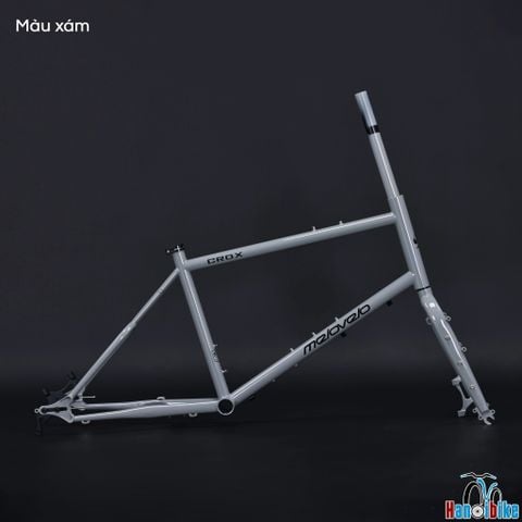 Khung xe đạp touring bánh 20 inchs Melovelo Rnox phanh đĩa