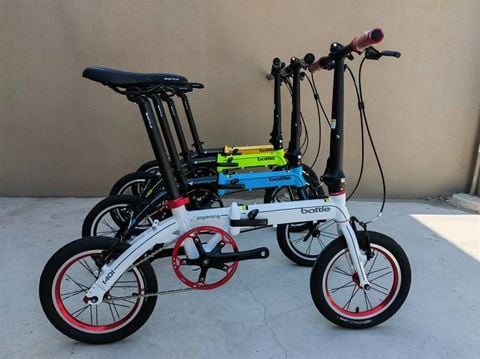 Xe gấp Battle Paperang bánh 14 inchs