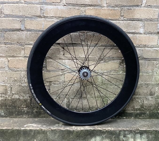 Vành Fixed Gear HUB XJ bản cao 7cm Sau Zin Hanoibike shop