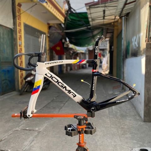 Khung road carbon Pina F14 phanh đĩa