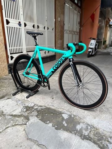 Xe Fixed Gear Colossi Lowpro càng carbon đùi SKE