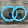 Vành bộ Fixed Gear Hub XJ bản cao 7cm trước sau không lốp
