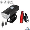 Combo đèn gắn xe đạp trước và sau mã DC 2218