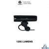 Đèn trước gắn ghi đông xe đạp Magicbros 1200 lumens có chân gắn Gopro
