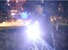 Đèn trước 2 pha Bike light hộp đen vàng