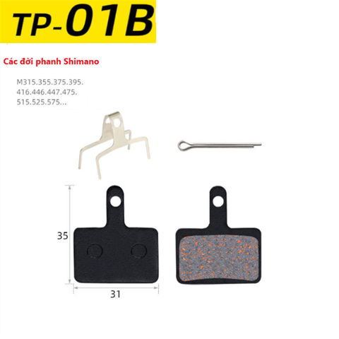 Má phanh dầu NONAME TP01b cho Shimano