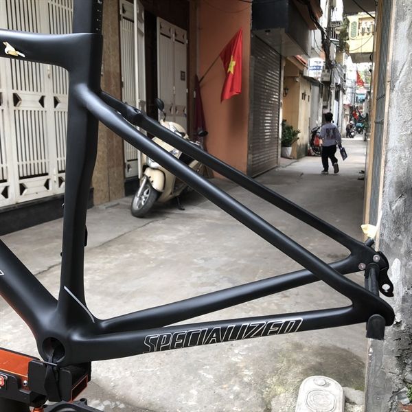 Khung Road carbon Swork SL6 Stamac phanh má Hanoibike shop