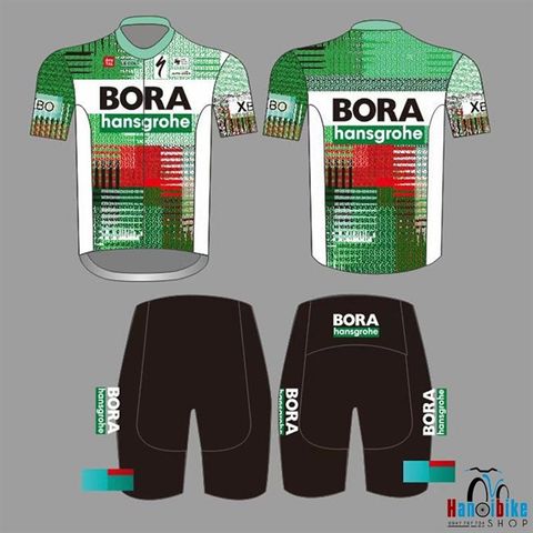 Quần áo ngắn đội tuyển BORA mẫu 01