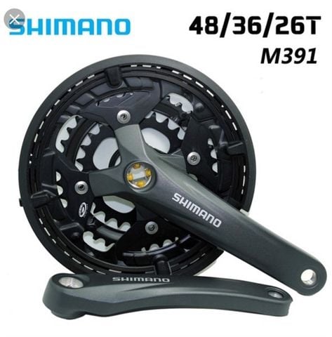 Đùi đĩa Shimano FC M391 3 tầng 9 speed