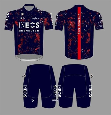 Bộ quần áo ngắn đạp xe INEOS
