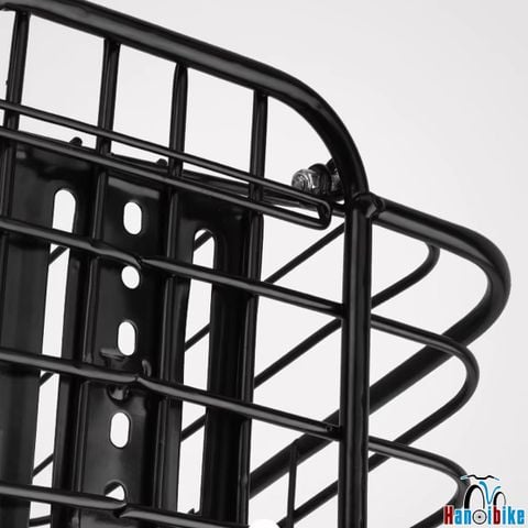 Giỏ gắn xe đạp nhôm sắt có nắp mã G0711