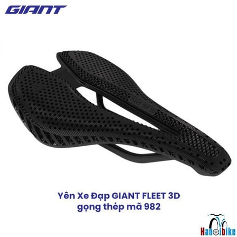 Yên xe đạp GIANT FLEET 3D gọng thép mã 982