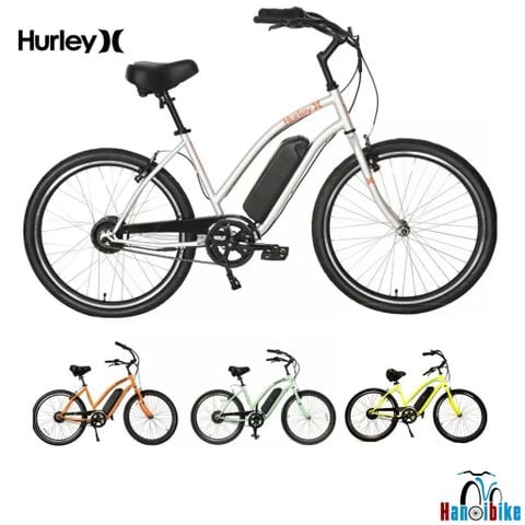 Xe đạp trợ lực điện Hurley Layback mẫu nữ pin chéo 350w