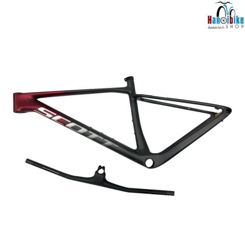 Khung carbon MTB SCOTT SCALE 29 inch( kèm chén cổ + giá đồng hồ)