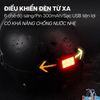 Đèn hậu xi nhan xe đạp LY0825 gắn sau mũ bảo hiểm, sau yên hoặc sau túi treo yên