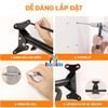 Giá treo xe đạp trên tường có móc treo mũ mẫu 01