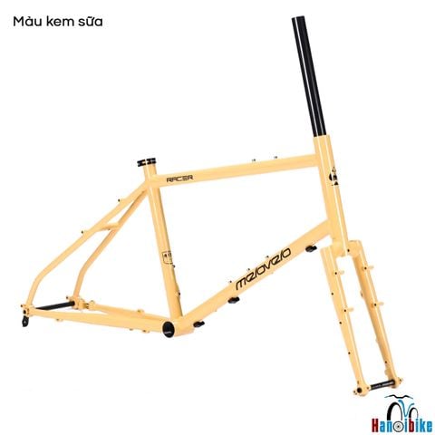 Khung Touring bánh 20 MELOVELO RACER trục lớn kèm chén cổ không ghi đông