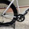 Xe đạp Fixed Gear Forward Trắng vành trước 3 đao sau 7cm, đùi đĩa introtech