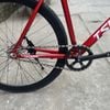 Xe đạp Fixed Gear Tsunami snm100 màu Đỏ lắp tay phanh phụ