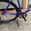 Xe đạp Fixed gear Tsunami SNM100 Tím cơ bản tay cong