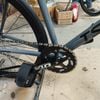 Xe đạp Fixed Gear Tsunami SNM100 màu Ghi Xám không lắp phanh