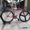 Xe đạp Fixed Gear tsuanmi SNM 100 Đỏ 3 đao trước lắp thêm phanh phụ