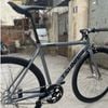 Xe đạp Fixed Gear Tsunami SNM100 màu Ghi Xám lắp tay phanh phụ