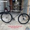 Xe đạp Fixed Gear GRAY F12 full cấu hình trung bình vành 4cm (nhắn tin trước khi đặt)
