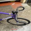 Xe đạp Fixed gear Tsunami SNM100 Tím cơ bản tay cong