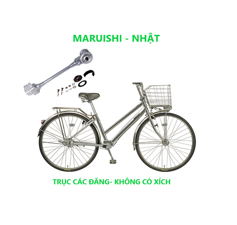 Xe cào cào Maruishi HNA 2733 Trục Các Đăng