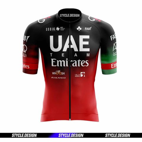 Áo đạp xe ngắn tay UAE