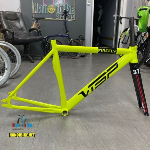 Khung Fixed Gear VISP FIREPLY càng carbon 3T