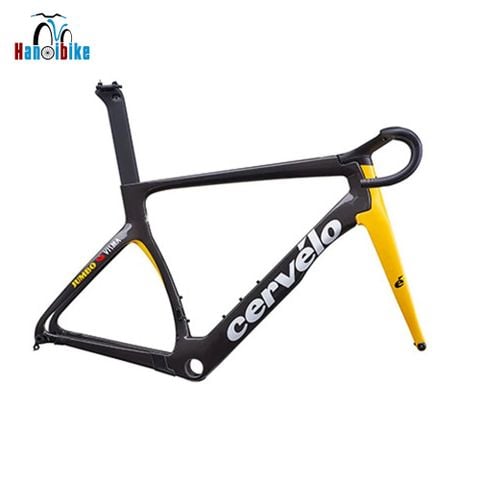 Khung carbon Cervelo S5 phanh đĩa sử dụng BB ép 46mm 1 bằng 1 lồi 1cm