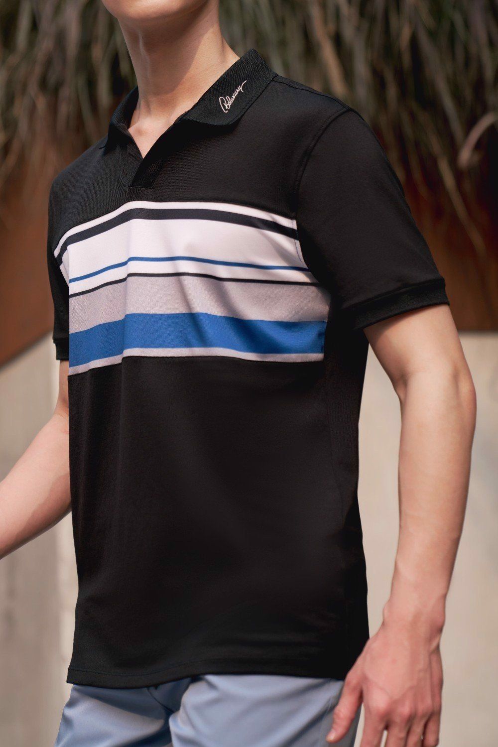  [Quà tặng] Áo Polo Nam Biluxury Stripe Pattern 7APCT025DEN 